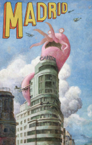 Exposición 'De monstruos, humanos y extraños' por Javier Sáez Castán (Premio Nacional de Ilustración 2016)