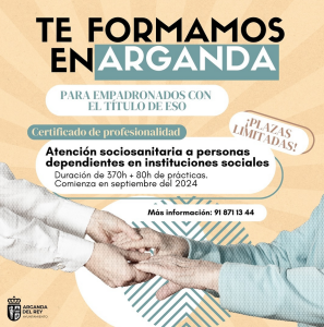 Te formamos en arganda