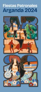 Fiestas en el corazón de Arganda, ganador del 39º Concurso de Carteles de las Fiestas Patronales de Arganda del Rey