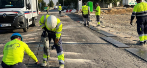 Reiniciamos las obras del Camino del Valle tras la paralización por la ola de calor