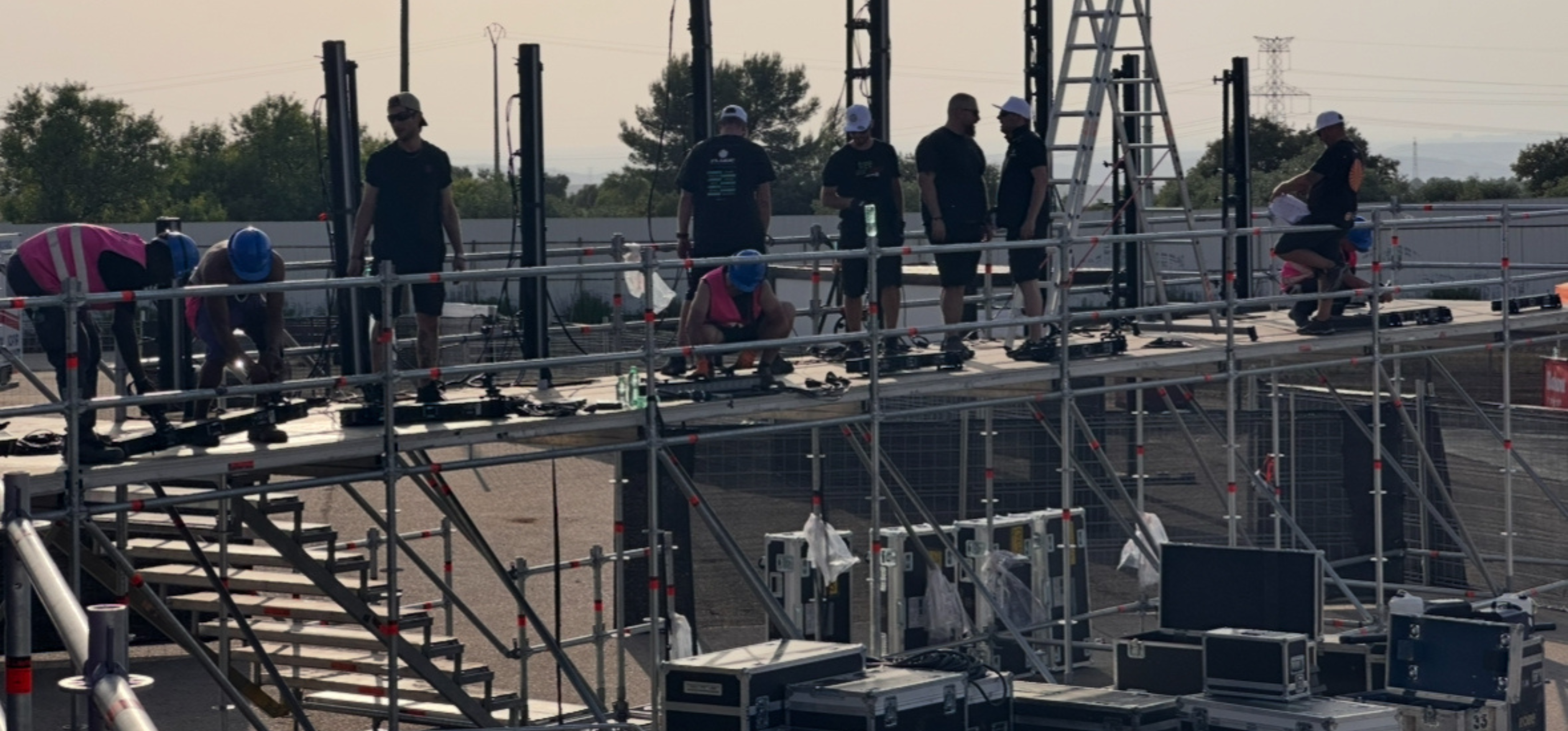 48 horas para la 9ª edición de A Summer Story: 600 personas trabajan para tenerlo todo listo en Arganda del Rey