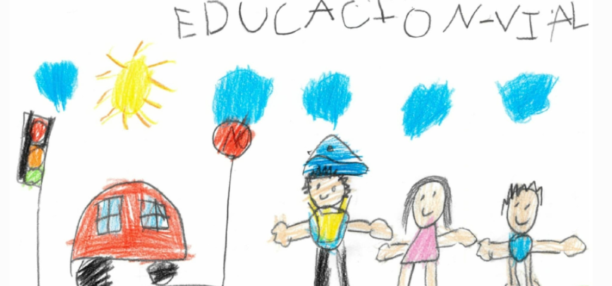Daniela Peralta Chávez, del CEIP La Milagrosa, ganadora del XVI Concurso de Dibujo Escolar de Educación Vial