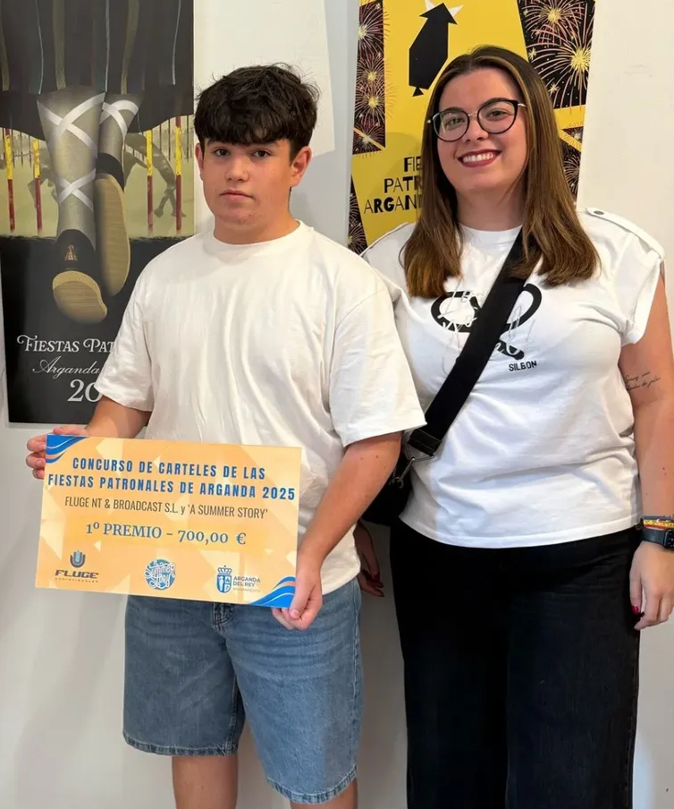 David Rojo es el ganador de la 40º edición del Concurso de Carteles de las Fiestas Patronales de Arganda