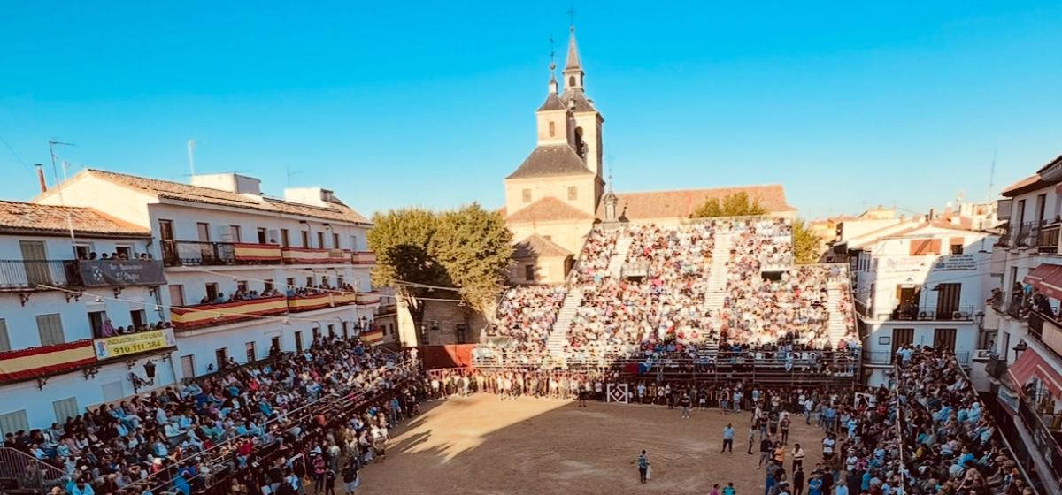 Grave cogida en Arganda: 35 centímetros y dos trayectorias en la capea del lunes