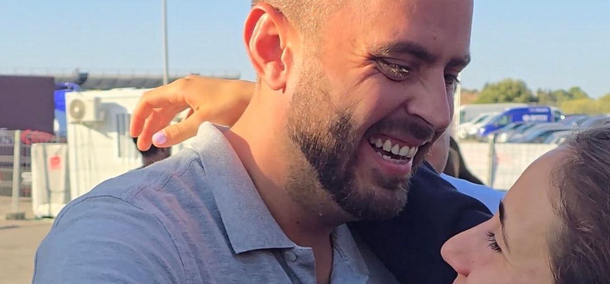 Alberto Escribano, en Jerez para apoyar a Beatriz Neila en la lucha por el Mundial