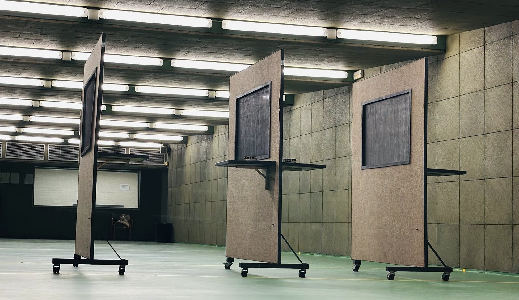 Rehabilitamos de manera integral la galería de tiro de la Policía Local de Arganda