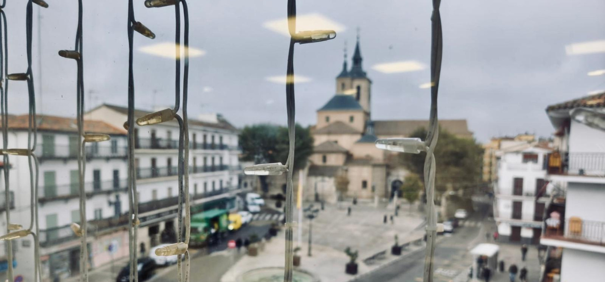 Arganda estrenará en la Plaza de la Constitución una gran bola de Navidad de 11 metros de alto y 62.140 bombillas LED