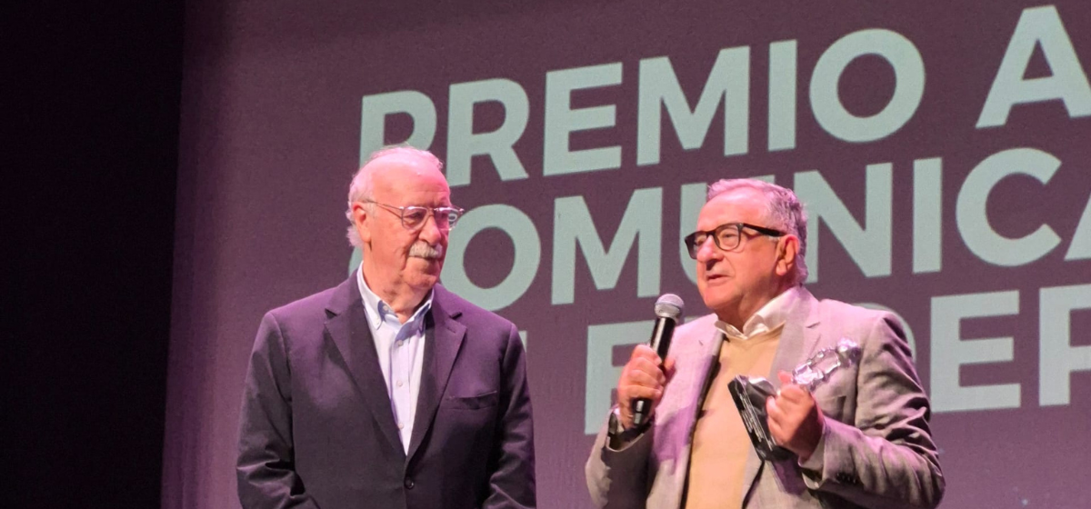 Arganda del Rey concede el Premio Valores en el Deporte a Vicente del Bosque en la XXVI Gala del Deporte