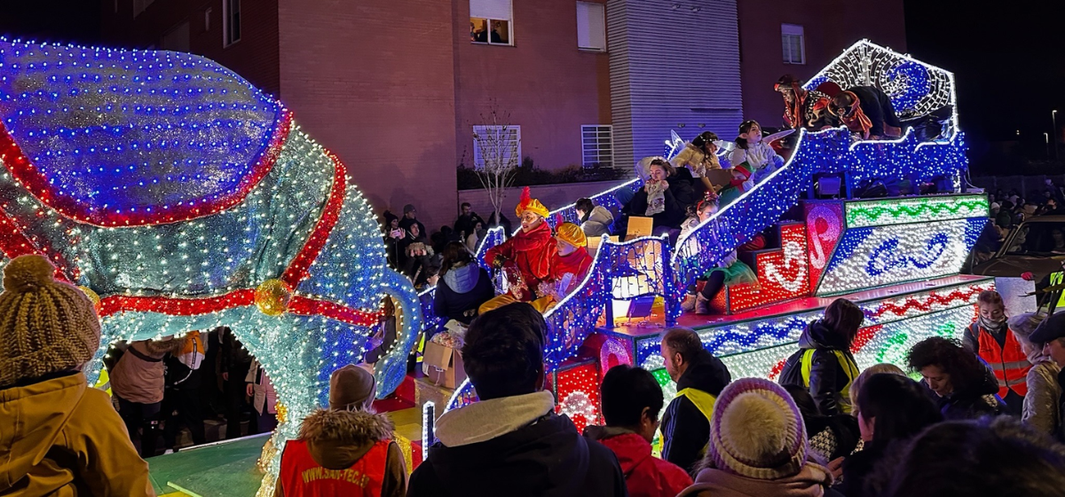 Más de 6.000 kilos de caramelos blandos y sin gluten serán lanzados en la Gran Cabalgata de Reyes 2026 de Arganda