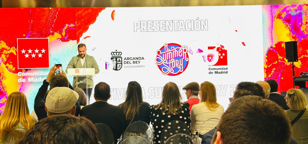 Alberto Escribano en la presentación de A Summer Story en FITUR: «Este año va a superar todas las expectativas»