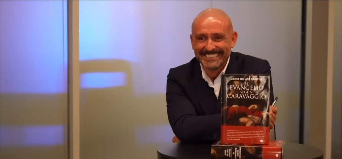 Arganda recibe a Jaime de los Santos para presentar su nuevo libro: El Evangelio según Caravaggio