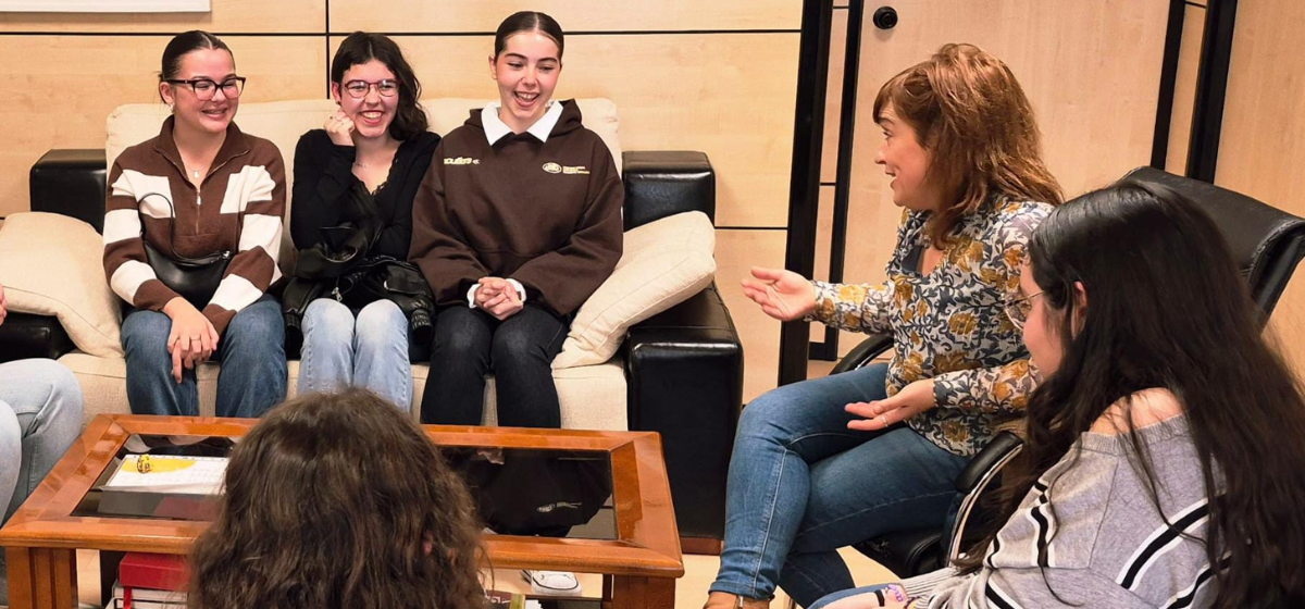 Seis alumnas del IES El Carrascal representarán a Arganda en el Encuentro Transnacional de Escuelas Embajadoras