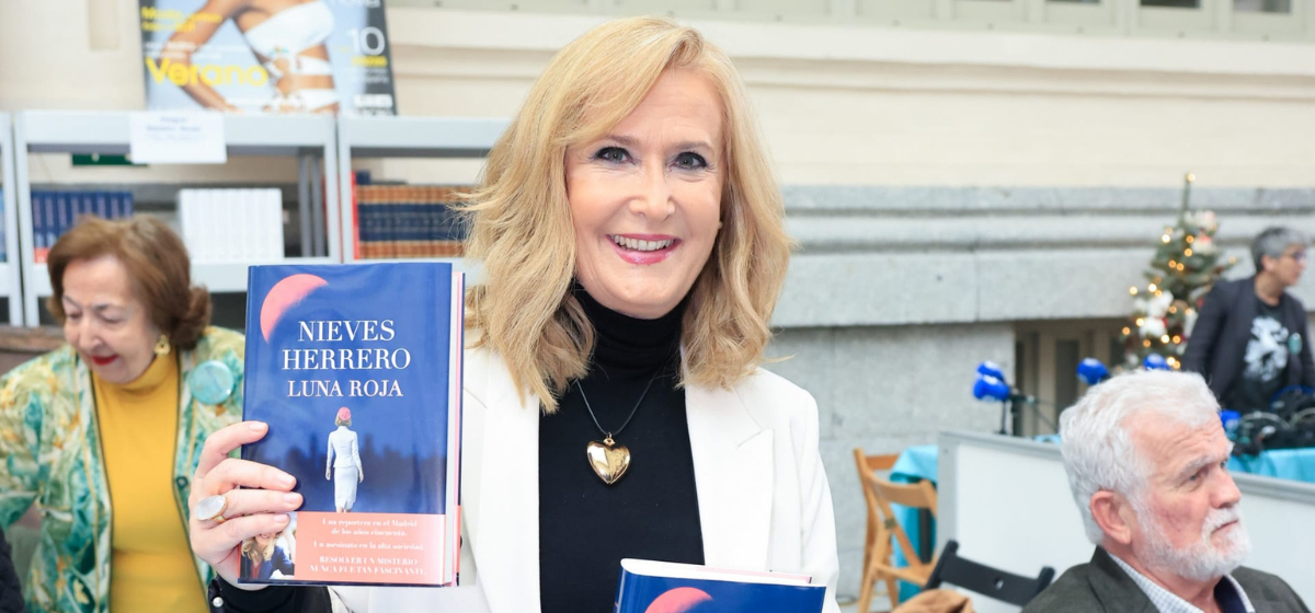 Nieves Herrero presenta en Arganda su obra Luna Roja: “Un homenaje a la época dorada de la crónica negra española”