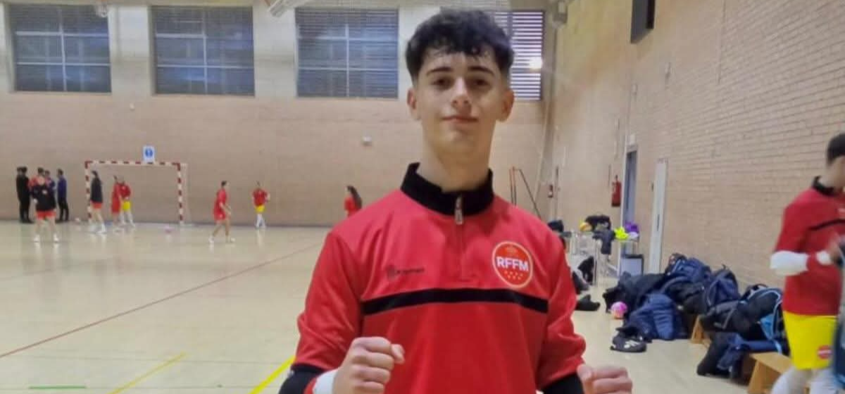 El argandeño Alonso López, convocado con la Selección Madrileña Sub – 16 para el Campeonato de España de fútbol sala