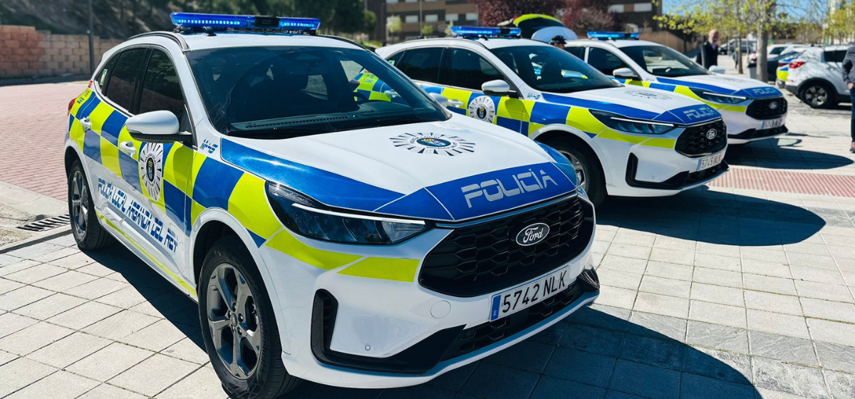 Incorporamos tres nuevos vehículos a la flota de la Policía Local de Arganda