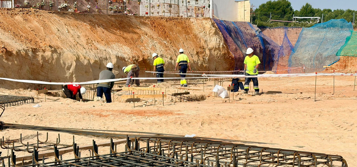 Arranca la fase de cimentación para la construcción del nuevo tanatorio de Arganda