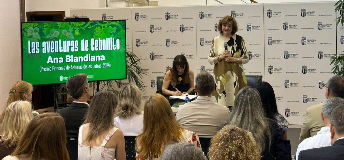 Arganda recibe a Ana Blandiana, Premio Princesa de Asturias de las Letras 2024, para presentar su último libro