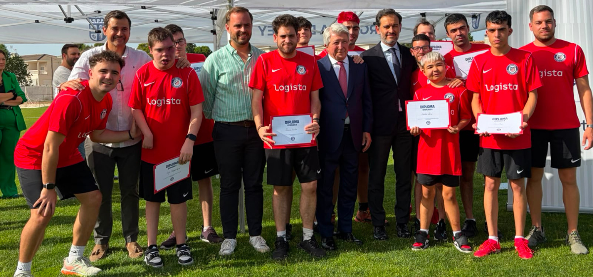 Arganda, sede de la sexta Escuela de Fútbol Adaptado de la Fundación Atlético de Madrid en toda España