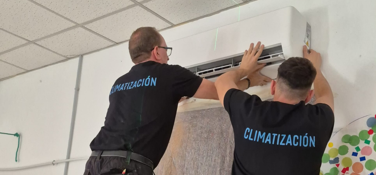 La Casa de Niños de La Poveda se suma a la climatización de los centros educativos públicos de Arganda