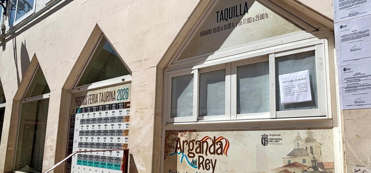 A la venta las entradas para todos los festejos taurinos de Arganda, este viernes a las 10